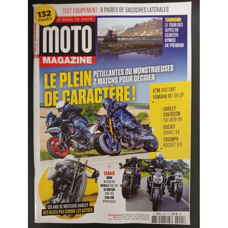 Revue Moto Magazine N° 401 S