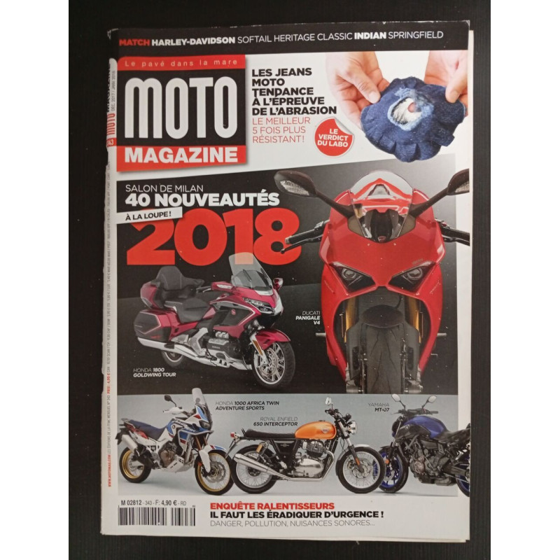 Revue Moto Magazine N° 343