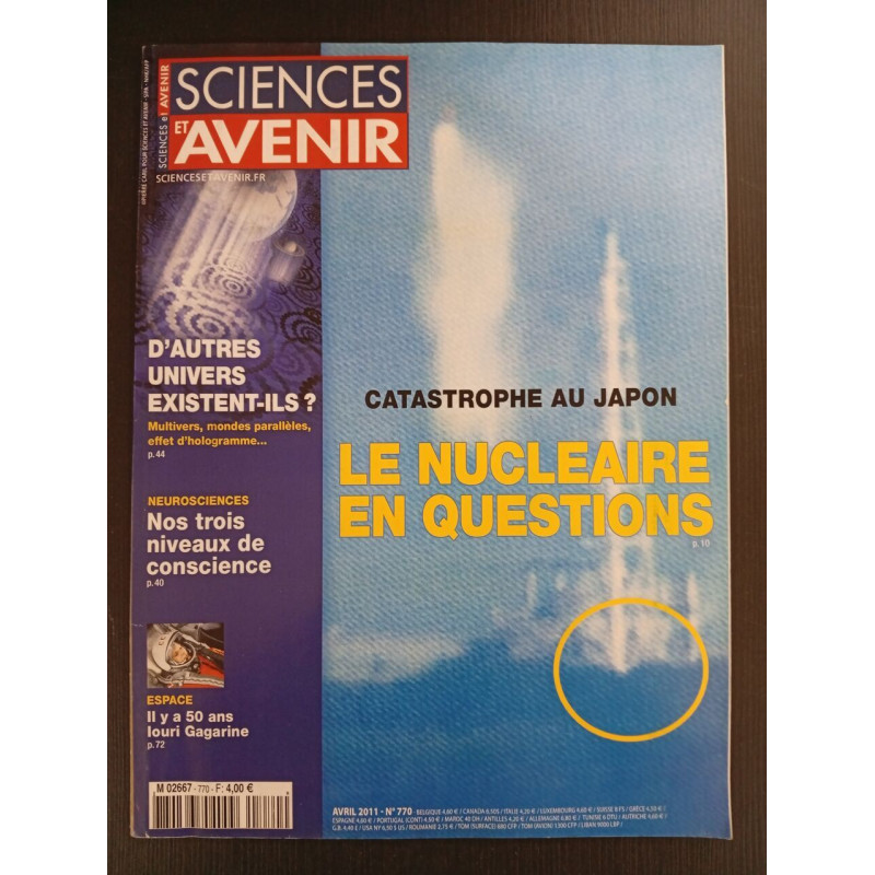 Revue Sciences et Avenir N° 770