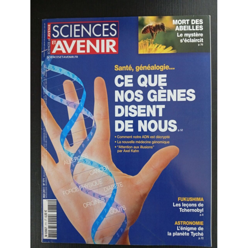 Revue Sciences et Avenir N° 771