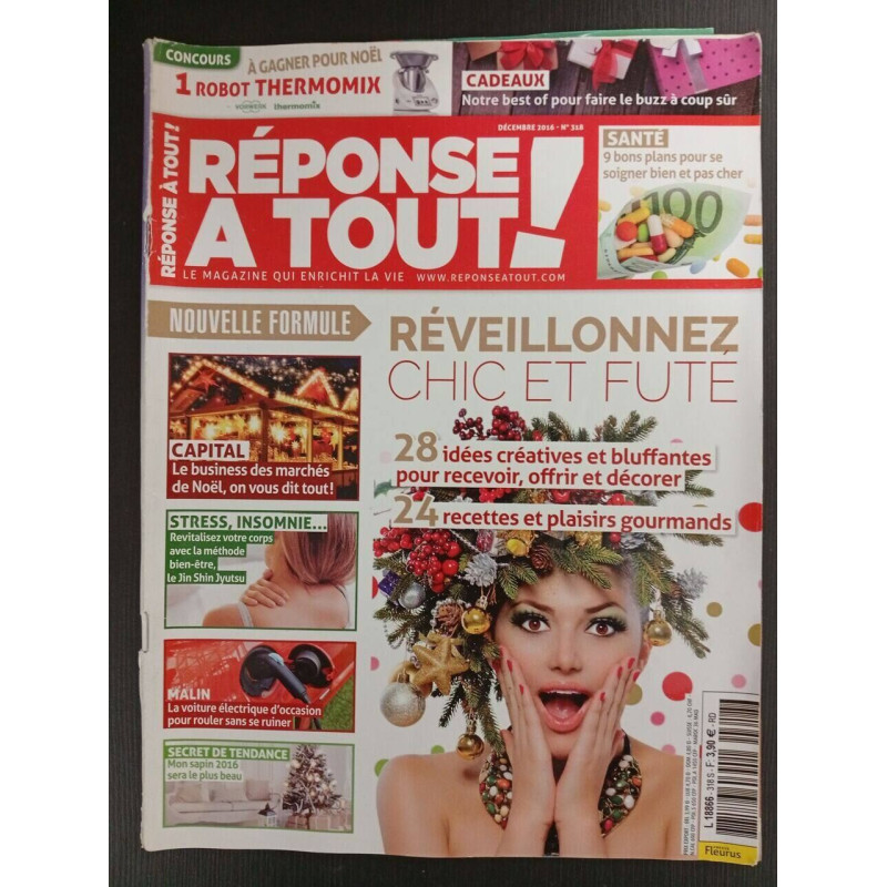 Revue Réponse à tout N° 318 S