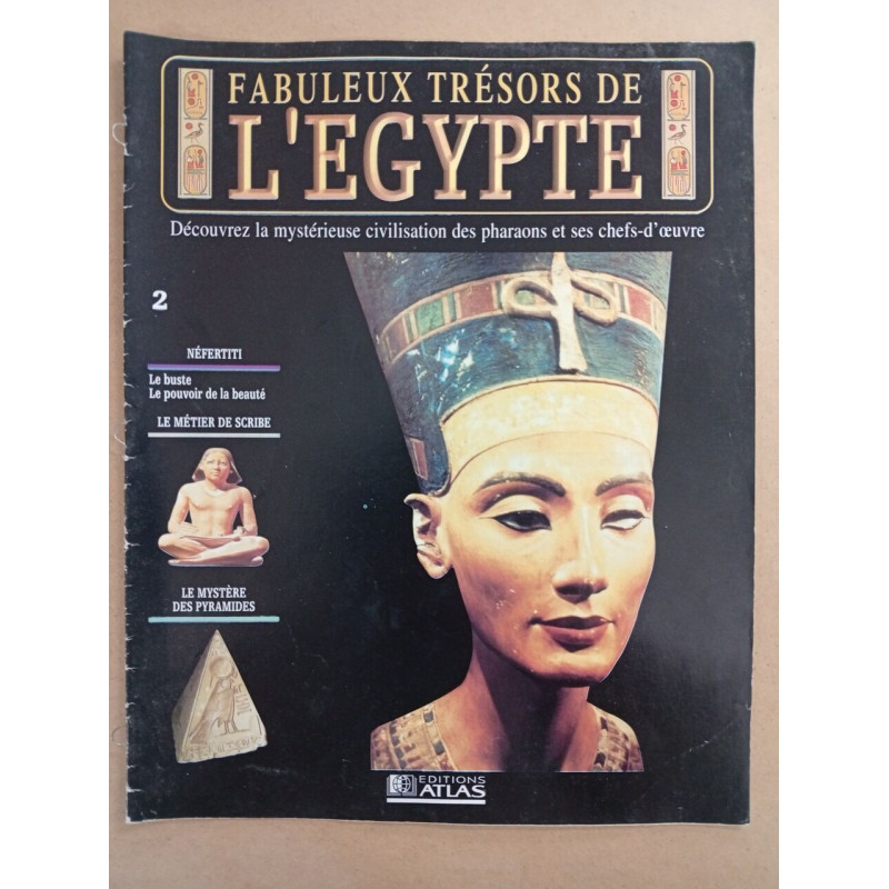 Revue Atlas - Les fabuleux trésors de l'Egypte N° 2