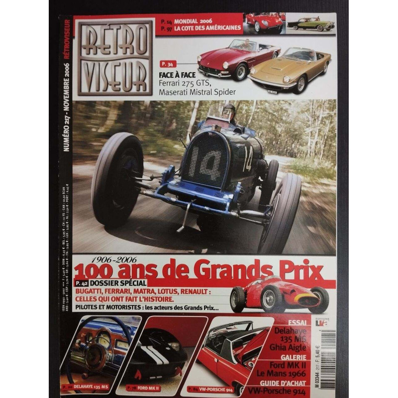 Revue Rétroviseur N° 217