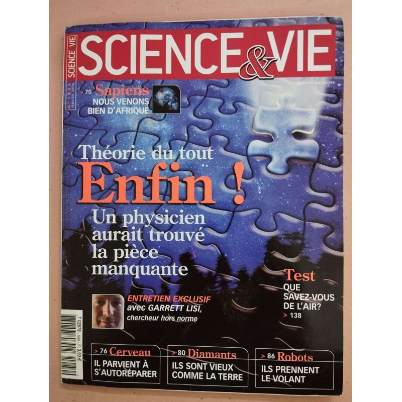 Revue Science et Vie N° 1084