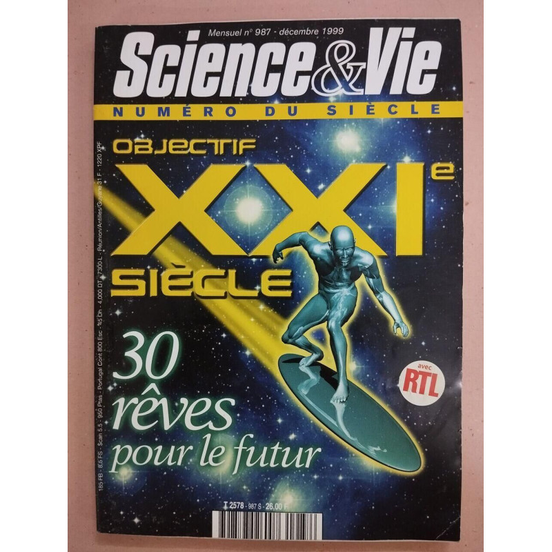 Revue Science et Vie N° 987 S