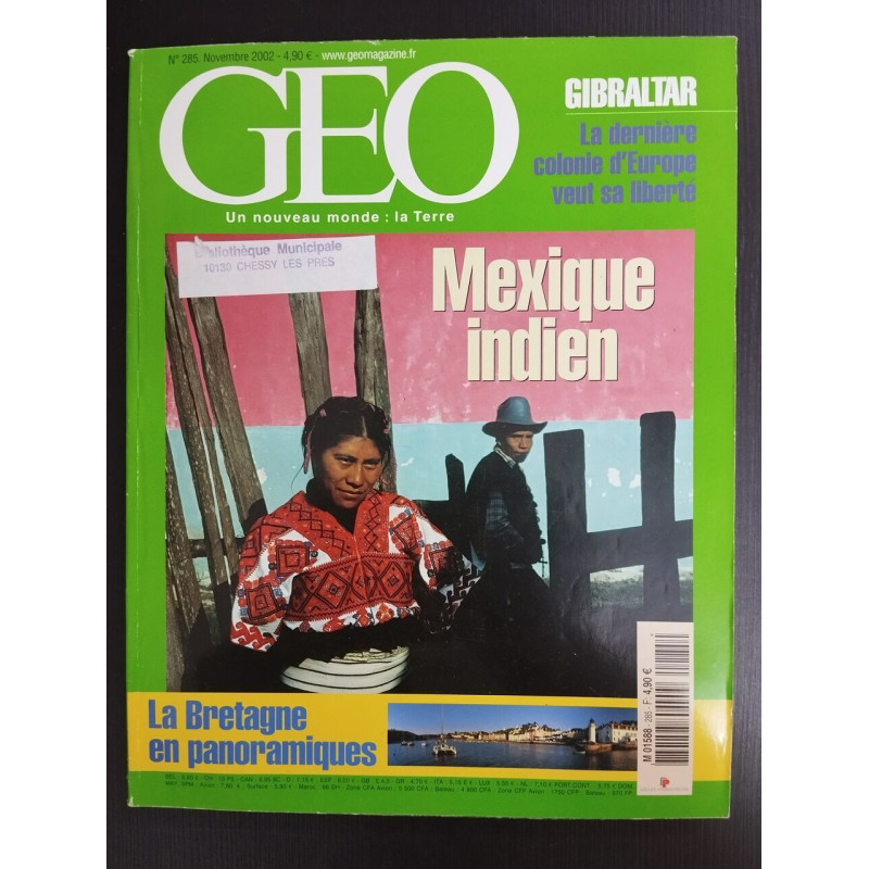 Revue Géo Magazine N° 285