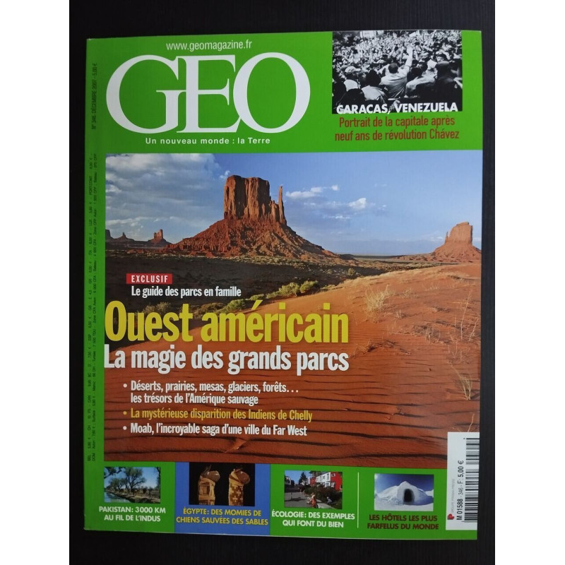 Revue Géo Magazine N° 346