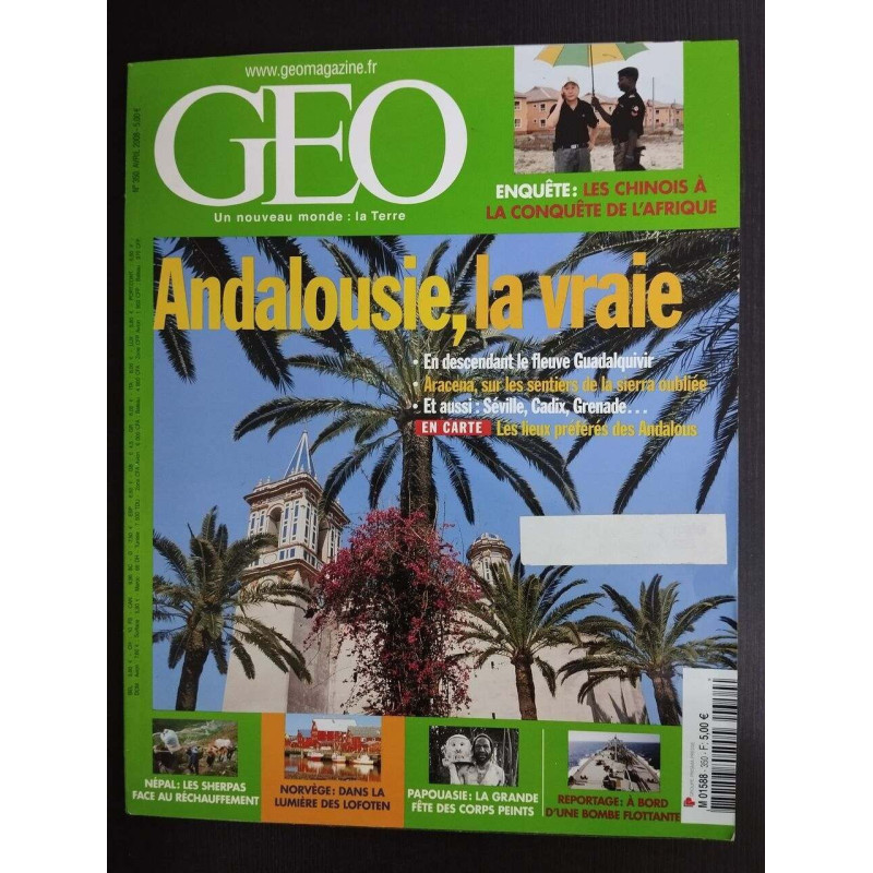 Revue Géo Magazine N° 350
