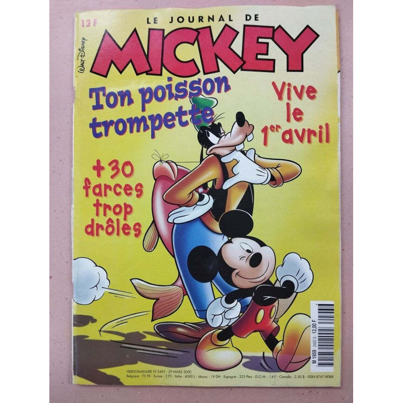 Le journal de mickey nº 2493 / Mars 2000
