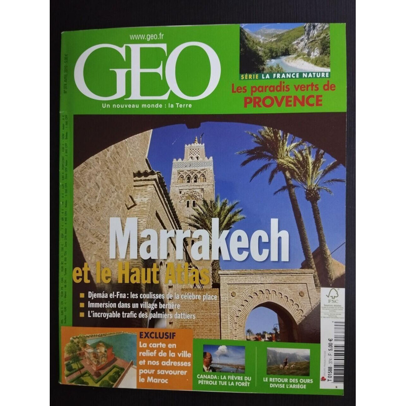 Revue Géo Magazine N° 374