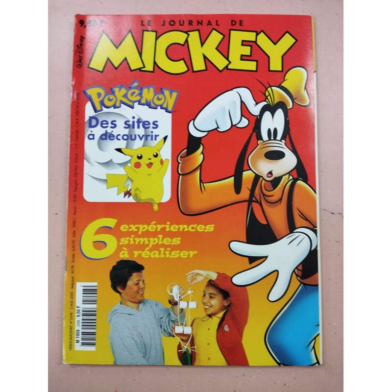 Le journal de mickey nº 2498 / Mai 2000