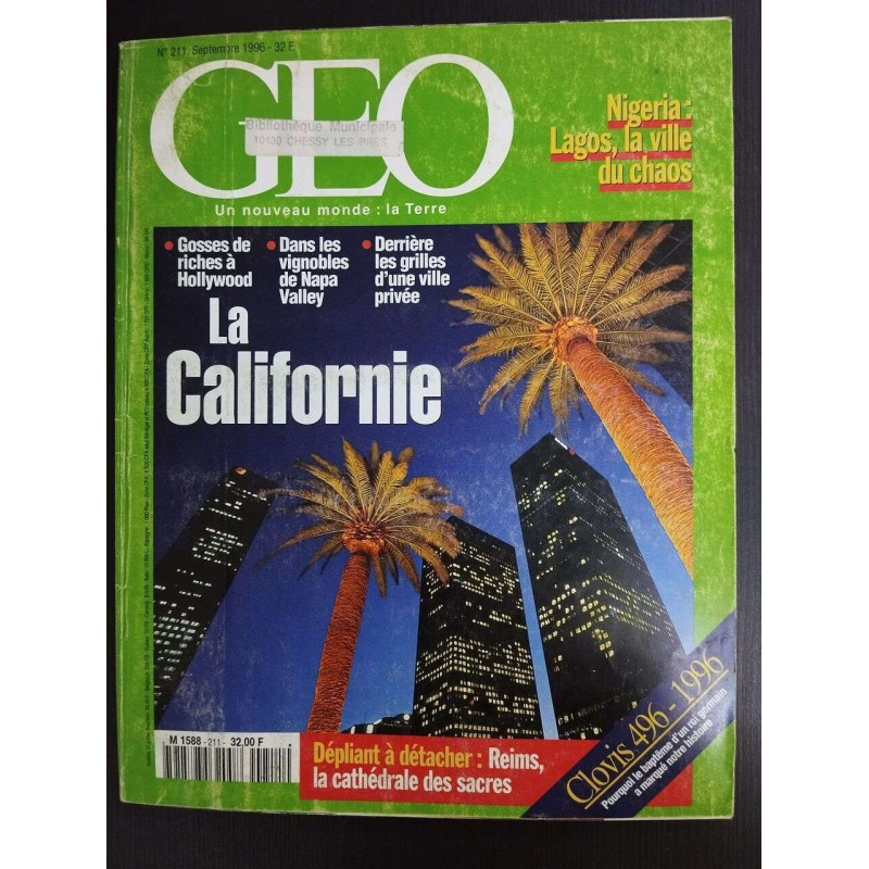 Revue Géo Magazine N° 211