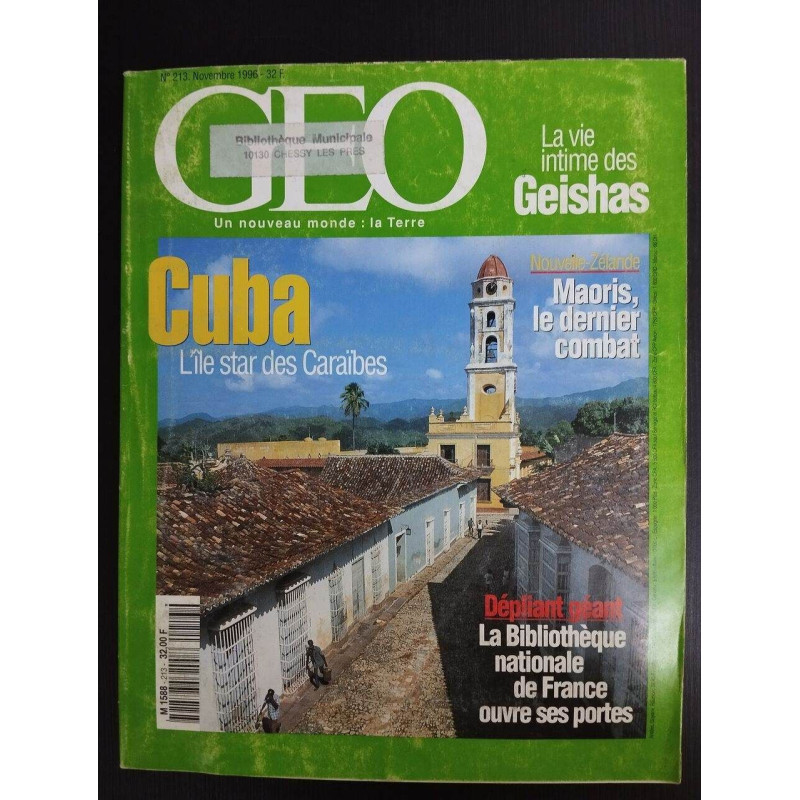 Revue Géo Magazine N° 213
