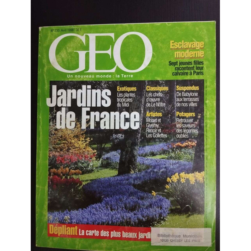 Revue Géo Magazine N° 230