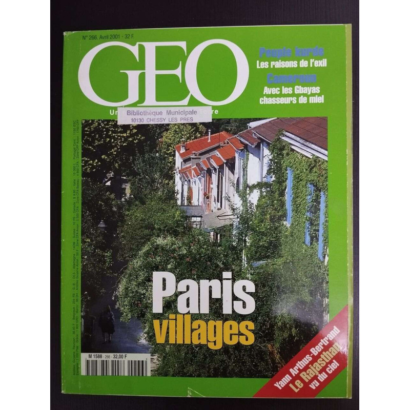 Revue Géo Magazine N° 266