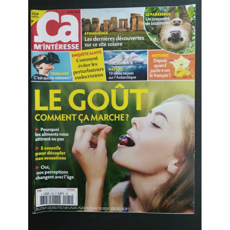 Revue Ça m'intéresse N° 494