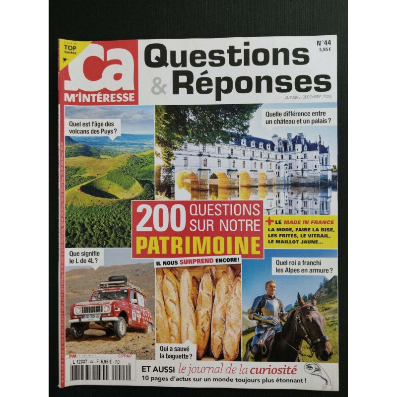Revue Ça m'intéresse N° 44
