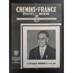 Revue Chemins de France N° 36 - 1958