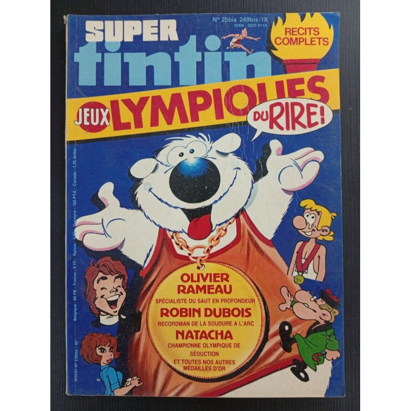Revue Suoer Tintin N° 25 bis 249 bis
