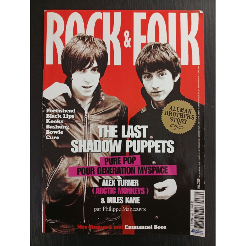 Revue Rock et Folk N° 489