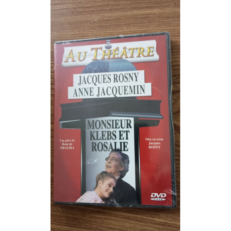 Au théâtre - jacques rosny anne jacquemin (neuf sous blister)