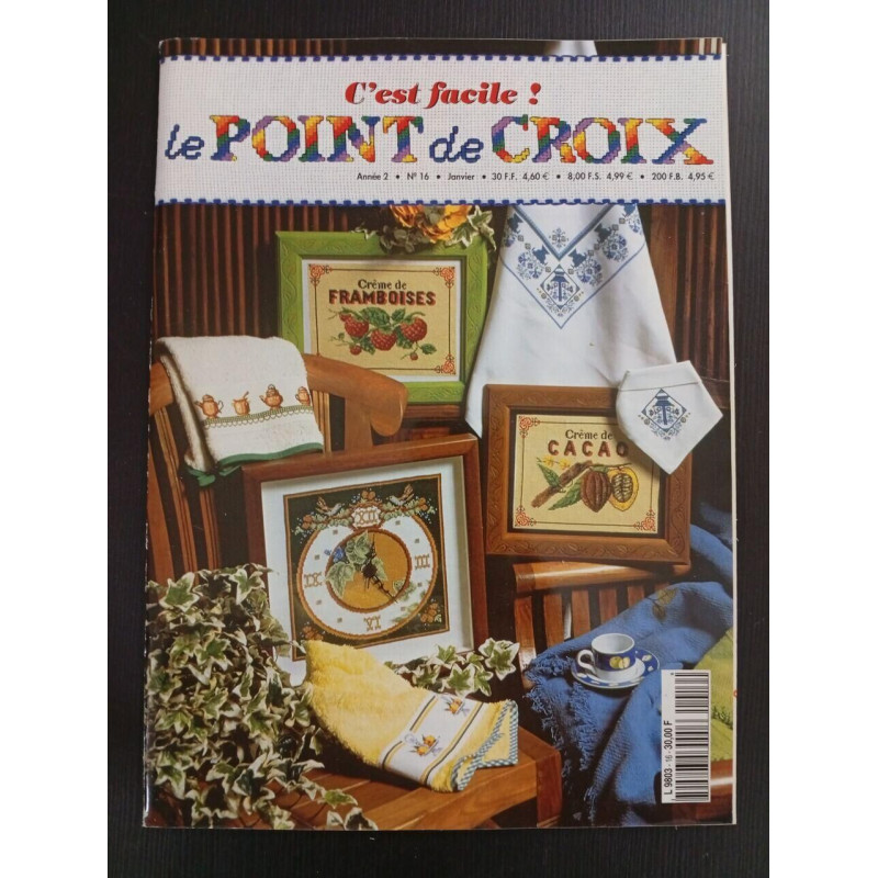Revue C'est facile ! Point de croix N° 16