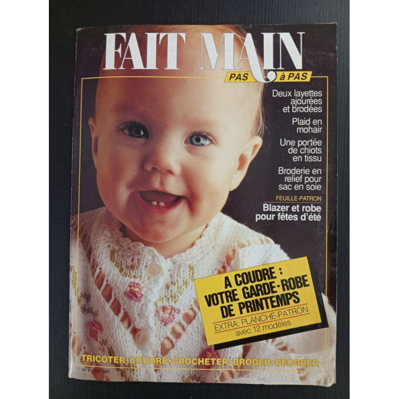 Revue Fait Main Pas à pas N° 4