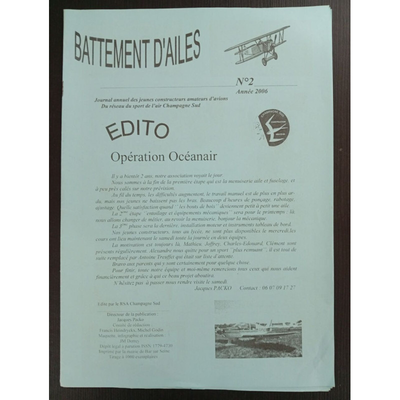 Revue Battement d'ailes N° 2