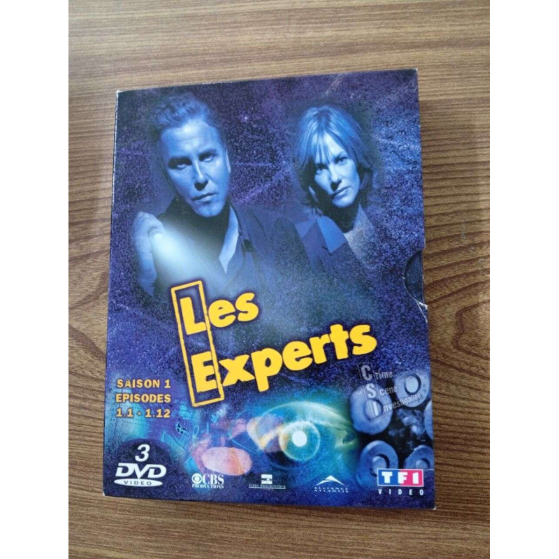 Les experts saison 1 épisodes 1 à 12 (3 dvd)
