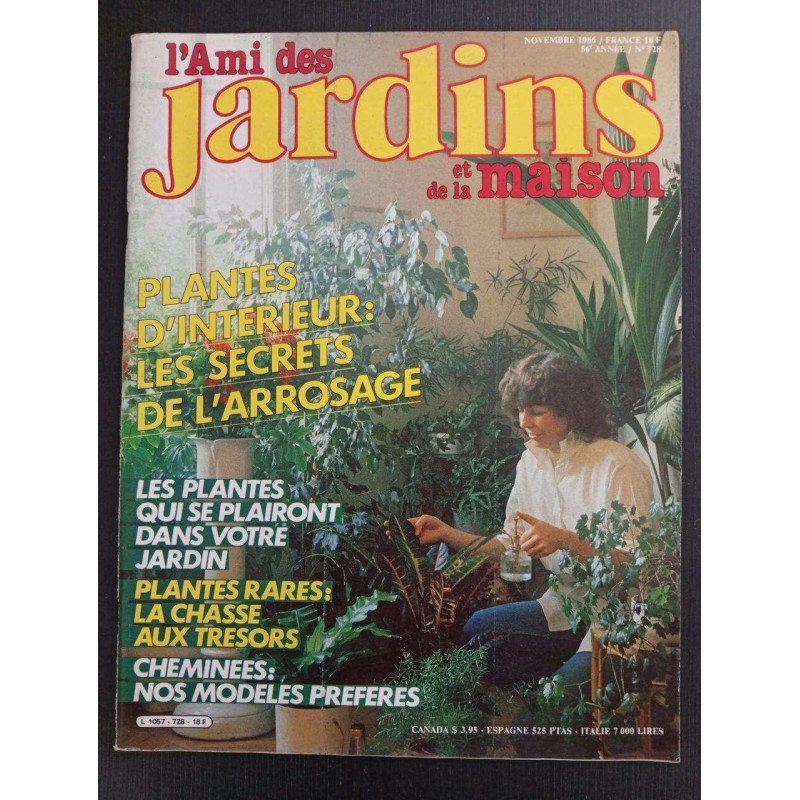 Revue L'ami des Jardins et de la Maison N° 728