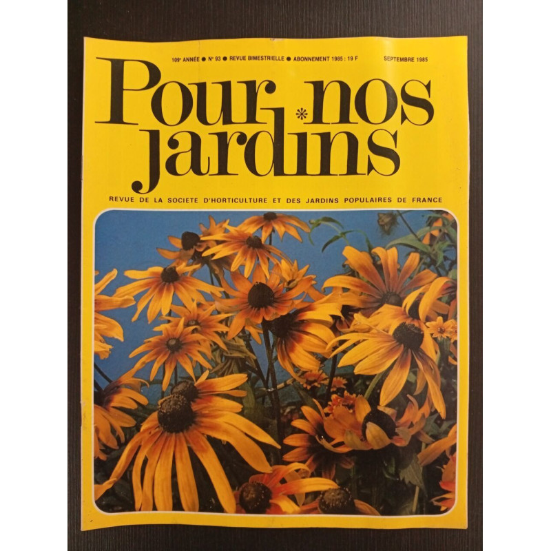 Revue Pour nos Jardins N° 93