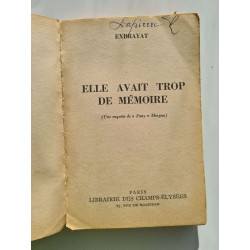 Elle avait trop de mémoire