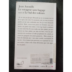 Le Voyageur sans bagage suivi de Le Bal des voleurs (Collection Folio)