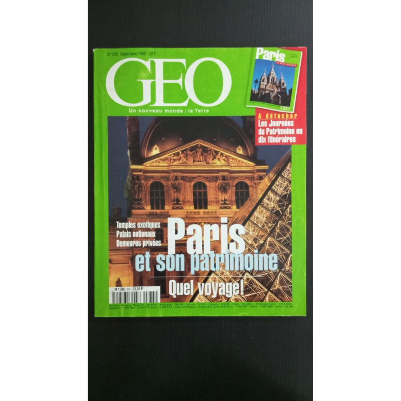 Revue Géo Magazine N° 235