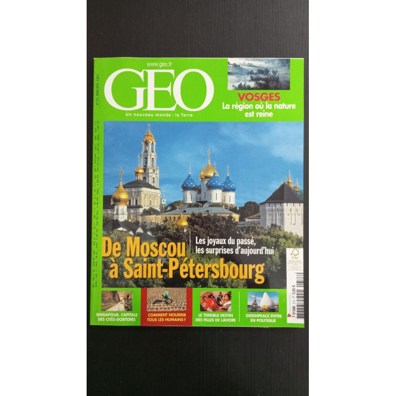 Revue Géo Magazine N° 373