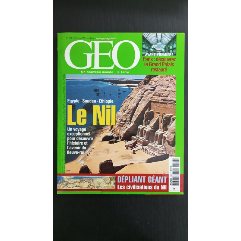 Revue Géo Magazine N° 308