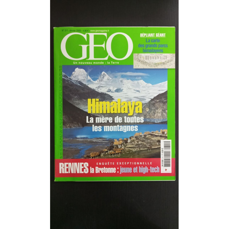 Revue Géo Magazine N° 311