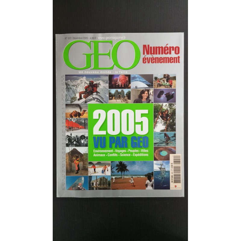 Revue Géo Magazine N° 322