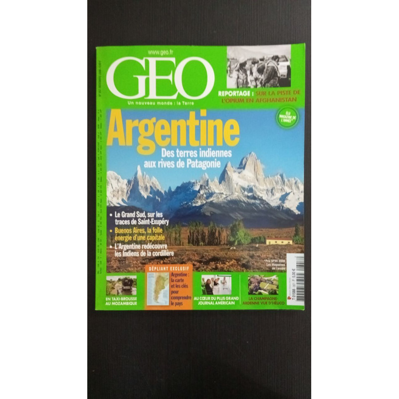Revue Géo Magazine N° 357
