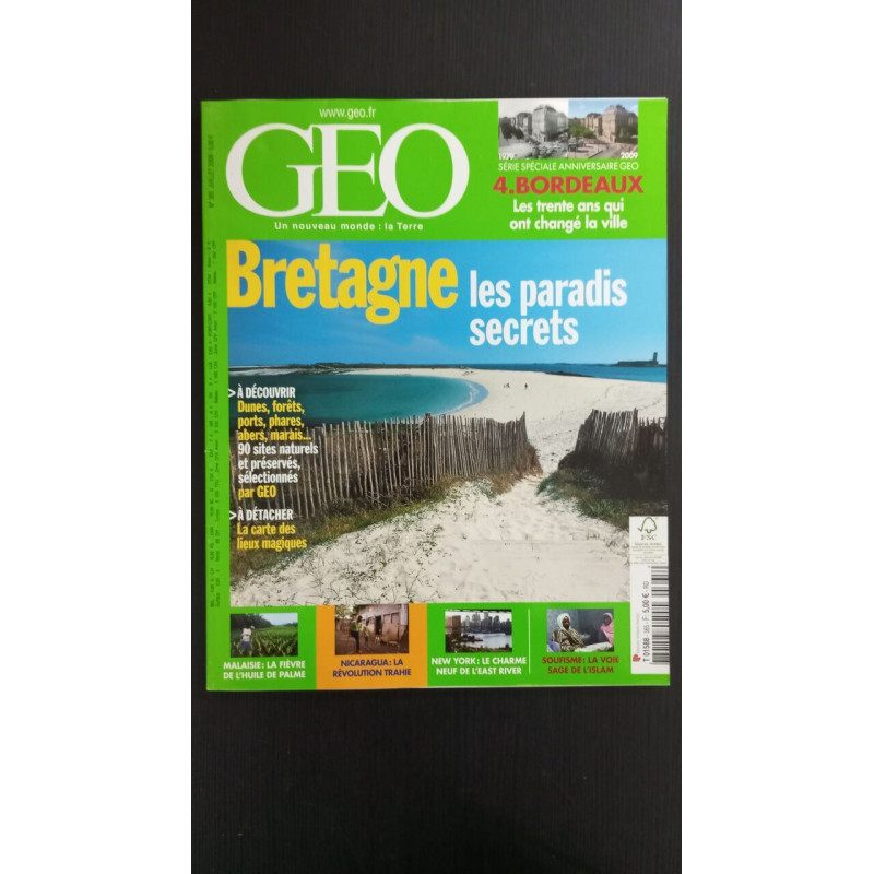 Revue Géo Magazine N° 365