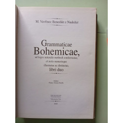 Grammaticae bohemicae ad leges naturalis methodi conformatae et...