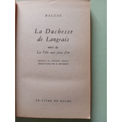 La duchesse de langeais
