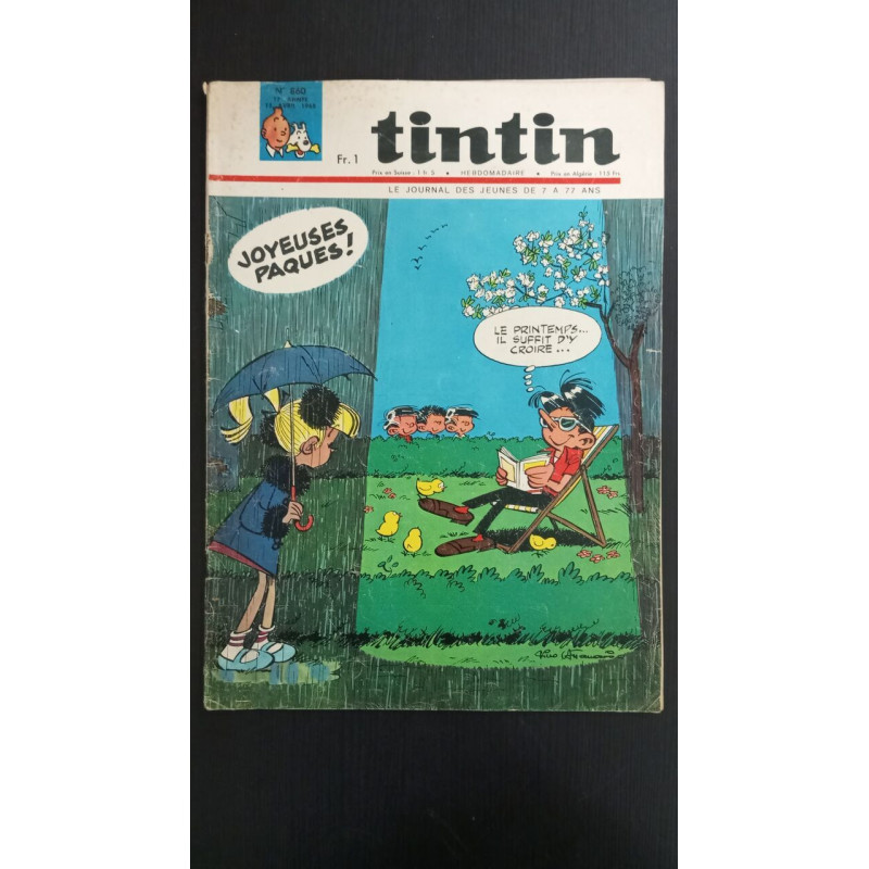 Revue Le journal de Tintin N° 860