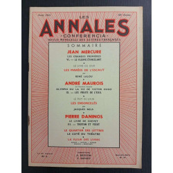 Revue Les Annales Conefrancia N° 34