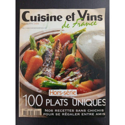 Revue Cuisine et Vins de France N° 1 H