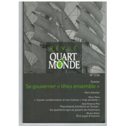 Revue quart monde n° 236 - Se gouverner ""têtes ensemble""