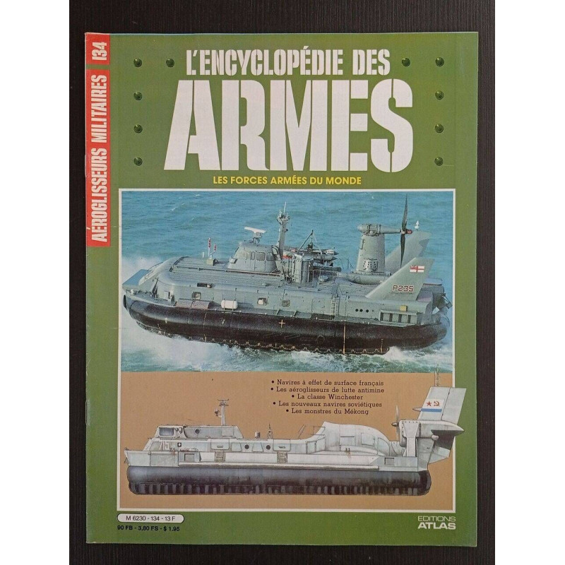 Revue Atlas - L'encyclopédie des armes N° 134