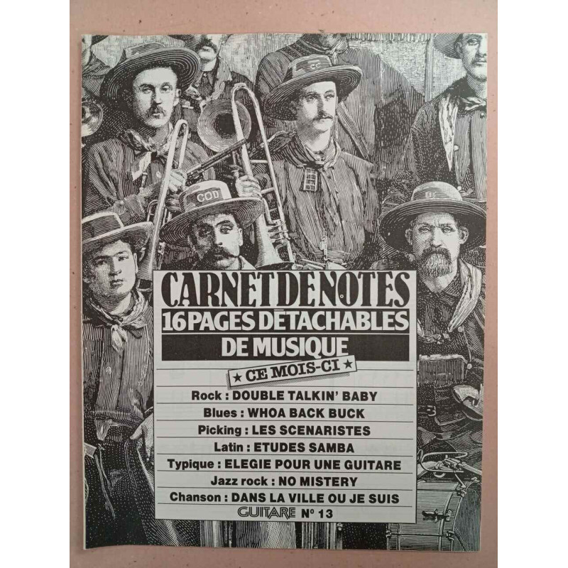 Revue Carnet de notes N° 13