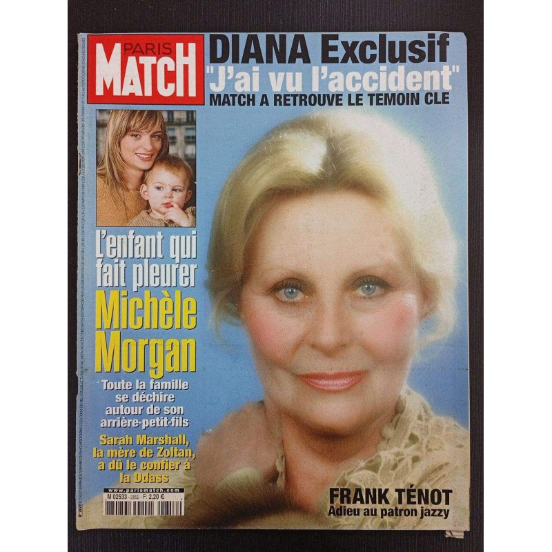 Revue Paris Match N° 2852