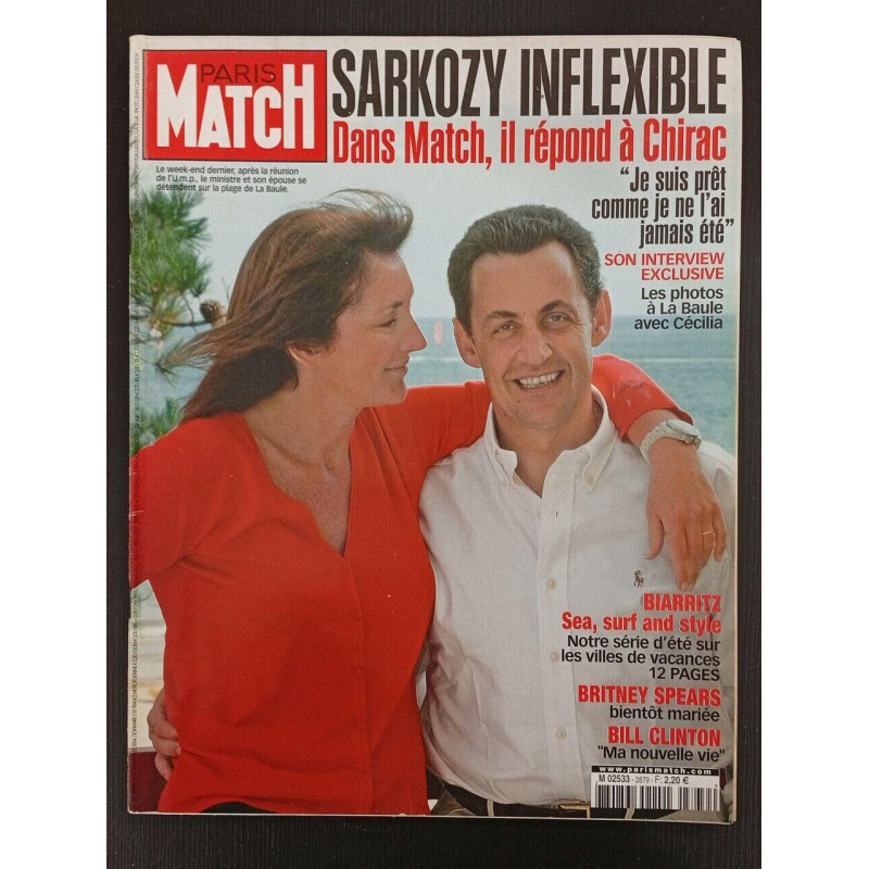 Revue Paris Match N° 2879